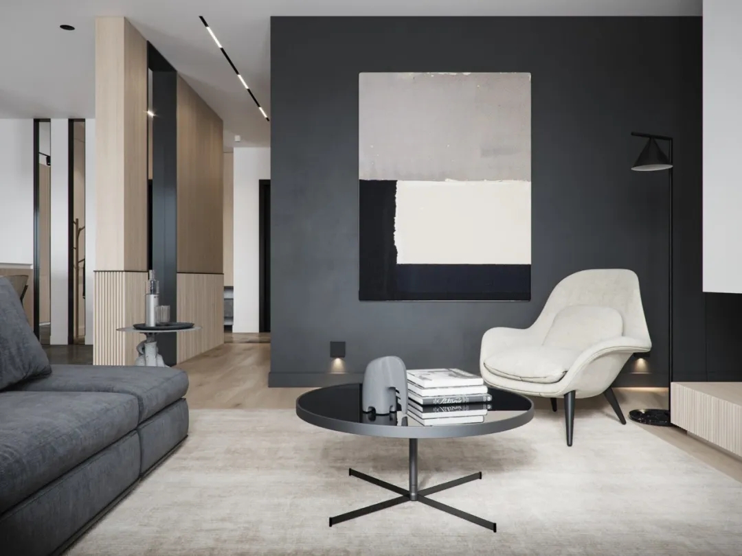 装修案例现代简约风格室内装修效果图-客厅 装修案例现代简约风格室内装修效果图-客厅