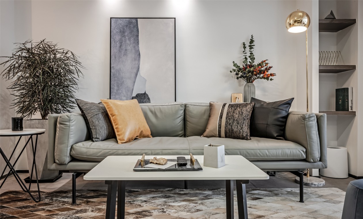 现代前卫风格室内设计家装案例-客厅沙发 现代前卫风格室内设计家装案例-客厅沙发