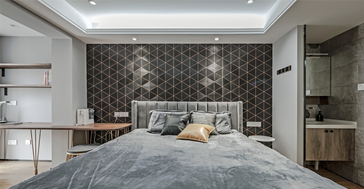 现代前卫风格室内设计家装案例-主卧 现代前卫风格室内设计家装案例-主卧