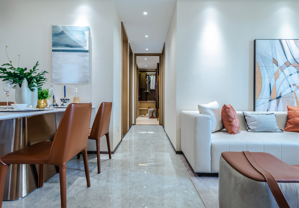 现代轻奢风格室内设计家装案例-走廊 现代轻奢风格室内设计家装案例-走廊