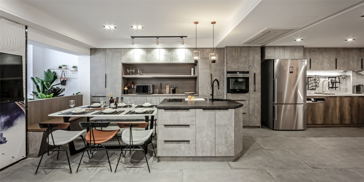 现代前卫风格室内设计家装案例-餐厅 现代前卫风格室内设计家装案例-餐厅