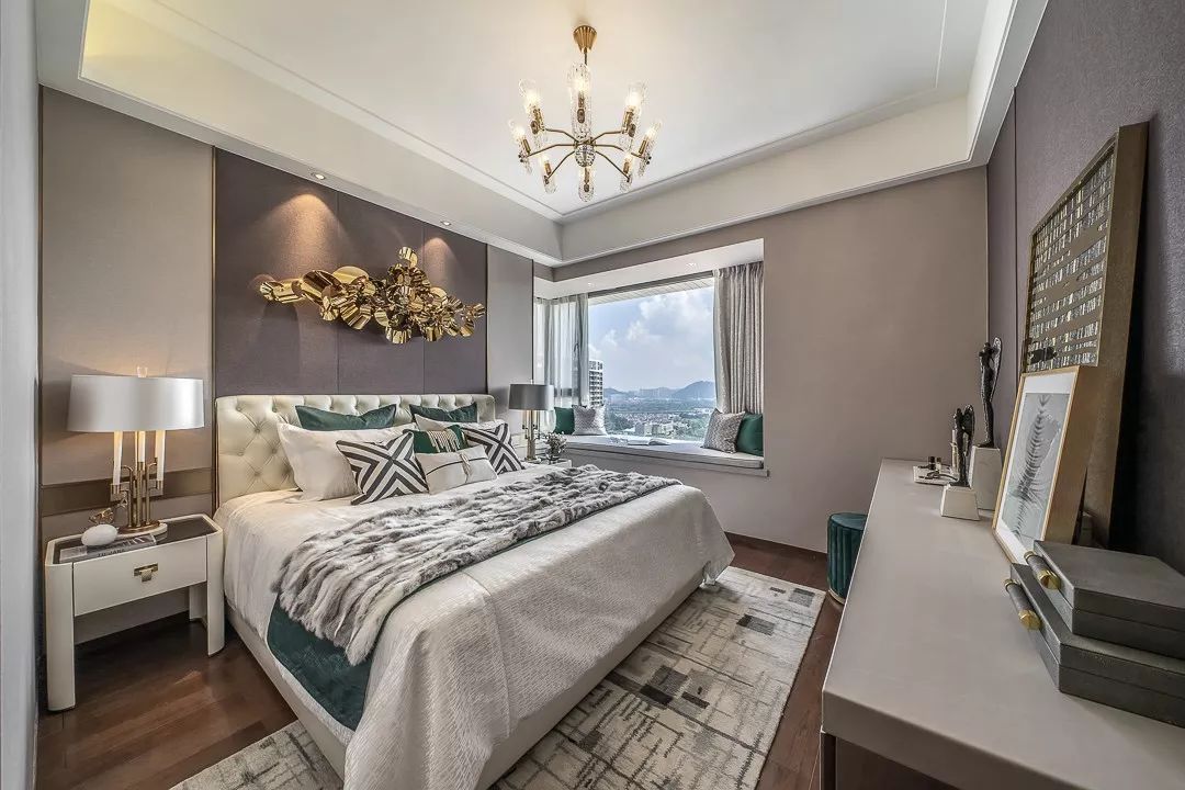 装修案例法式风格室内装修效果图-卧室 装修案例法式风格室内装修效果图-卧室